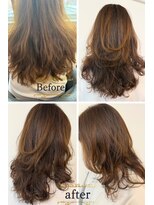 チェルモ 茅ヶ崎(CHELUMO)&nbsp;華やかウェーブデジタルパーマ