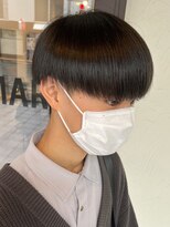 エルマーク 心斎橋(L-MARK)&nbsp;メンズマッシュツーブロック韓国カットメンズサロンスパイラル