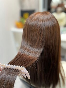 ミエル ヘア 新宿(miel hair) 透明感ベージュ系カラー