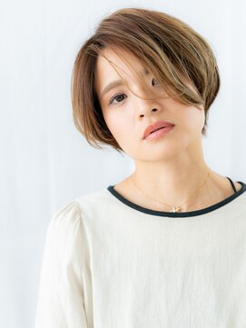ドクターズ サロン ラブ(Dr's Salon LAB) 大人可愛い立体感アッシュ抜け感ショートa古河20代30代40代
