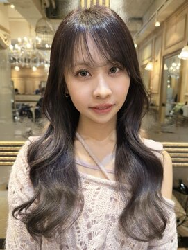 リアラバイアルティナ 船橋店(Liara by artina) ラベンダーミルクティー/韓国風巻き/ブリーチなし