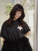 ローエ バイ デコ(Rohe by DECO)&nbsp;【MAO】顔周りカット/レイヤー/ブラウンカラー