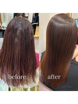 ヘアー シェイプ(HAIR SHAPE) 艶髪ストレート  西新井/西新井大師/竹ノ塚/北千住/髪質改善