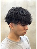 波巻きパーマ/マッシュ/ダウンバング