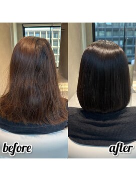 ルミス 銀座(Lumis) ストレートスタイル/艶髪/髪質改善/縮毛矯正/銀座/東銀座/専門店