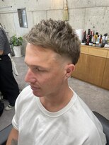 グラック(GLUCK)&nbsp;コロンビア風フェードカット