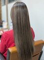トランクヘアデザイン 大宮(TRUNK hair design)&nbsp;グレージュ ロング ハイライト