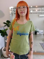 スワッグ(swag)&nbsp;ブリーチ/カラー/オレンジ