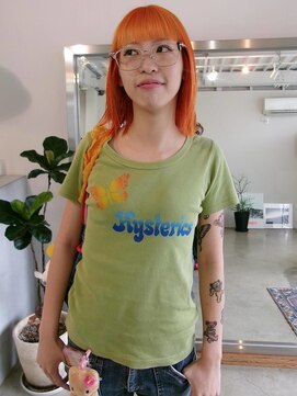 スワッグ(swag) ブリーチ/カラー/オレンジ