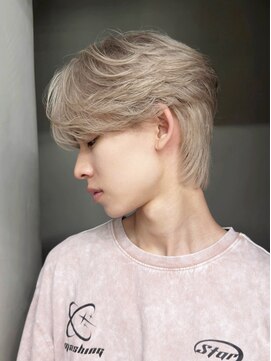 アルバム 渋谷パルコ(ALBUM) フェザーパーマサーフカール刈り上げセンターパート_ba568031