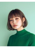 丸みボブ