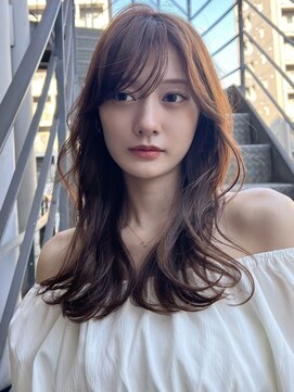 ディーバ 渋谷(D.I.E.V.A) 30代40代韓国ヘア顔周りレイヤーカットハッシュカット