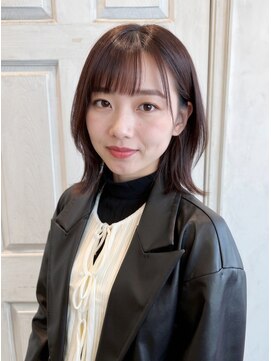 アロマヘアルーム 横浜店(AROMA hair room) ナチュラル/小顔/外ハネミディアム/フェミニン/オフィスヘア