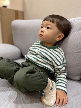 ドアビー(DoorB) ぱっつんまんまるツーブロック