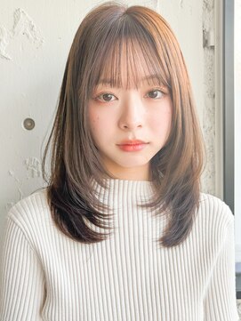 アグノス 青山(Agnos) 20代30代40代◎前髪ダークアッシュ似合わせカットくびれヘア