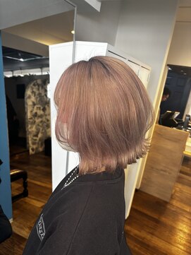ブレス ヘアアンドスパ 湘南台(bless hair spa) ハイトーン外はねレイヤー