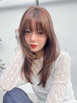 リベルテ(LIBERTE)&nbsp;Liberte 銀座 ミディアムレイヤー×透明感チョコレートブラウン