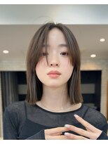 サンドエス 銀座(sand S)&nbsp;切りっぱなし長めボブ