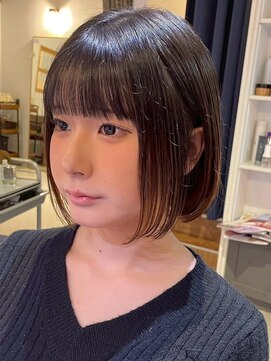 デュースヘア(DEUCE HAIR) レイヤーカットショートボブショートカット顔周りカット韓国30代