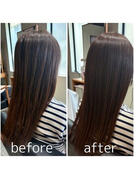 ドラン 東大阪店(DRAN) 【髪質改善東大阪】熱に強い髪質作り