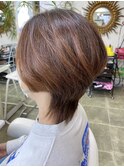 ボブウルフ/クラゲヘア風