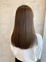 セラ(SERA)&nbsp;髪質改善カラー　ヘーゼルベージュカラー