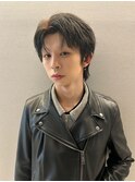 韓国　メンズカット　センターパート　メンズパーマ　立川