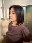 【ステップボーンカット】内巻きボブ/ボブスタイル/表参道