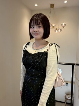 グラッド(glad) 艶感ストレートミニボブ
