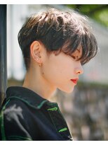 ニコヘアー(niko hair) 刈り上げ女子★ウザバングショート▼LINEID@vey3047y