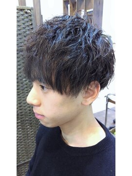 ヘアースペースシャルム (HAIR SPACE Charme) 黒髪セミウェット クラウドマッシュ♪
