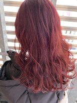 小顔オリーブカラーボブルフハイライトカラークールショート