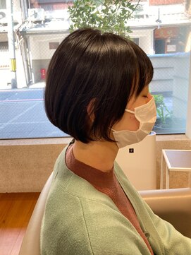 フィジオ(physio) 【京都physio】シンプルショートボブ