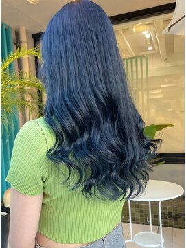 ヘアーメイクオズ(hair make O/S) ブルーアッシュ