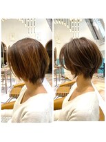 ロンド レグリーズ 立川(Lond leglise)&nbsp;【山方　直也】マッシュショート×小顔×耳かけ×くびれショート