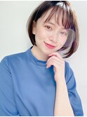 小顔似合わせショートボブ［髪質改善/池袋&目白&大塚］