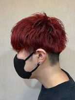 モップアップ(Mop up) メンズ赤髪