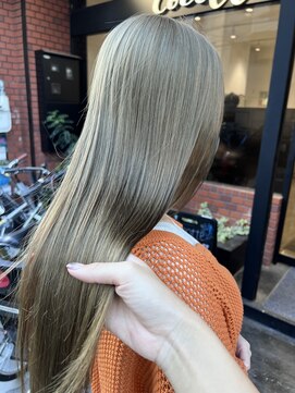 ココット 京橋店(cocotte) ブリーチ3回以上しててこのツヤ髪