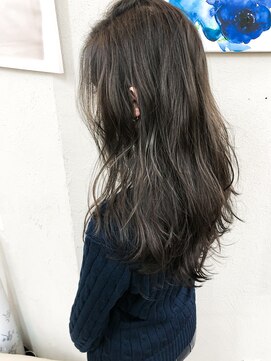 ミシェリー(misherry) イメチェンフェミニンダークアッシュモードハイライト韓国風艶々