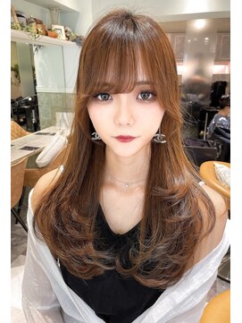 ロンド ロビン 栄(Lond robin) 【Lond robin】木屋元一　前髪/顔まわり/2way/韓国/レイヤー