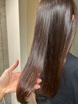 ヘアーアンドメイク ファット(Hair&Make PHAT) 髪質改善ナチュラルストレートブラウンカラー20代30代40代