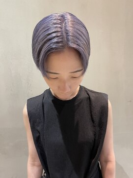 キジ(KIJI) ホワイトラベンダー　※ブリーチ詳細はブログまで