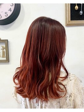 ランプ ヘアー(lamp hair) ブラッドオレンジ/lamp 清水