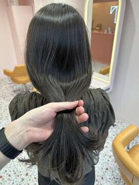 ボタン シブヤ(VOTAN SHIBUYA) 韓国ヘア/暗め透け感カラー/艶感カラー/透け感カラー