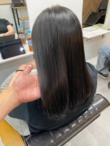 ロクハ(Rox-ha)&nbsp;艶髪ダークベージュ/ロブ