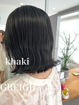 クレア 岡崎南店(CREA) 20代30代◎カーキグレージュ
