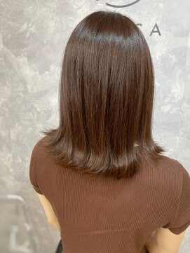 バッカ 横浜桜木町店(BACCA) ピンクベージュ、ロブ