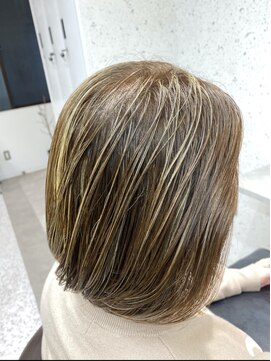 アデプト 北千住店(adept) 【adept北千住 リョウ】ハイライトボブ