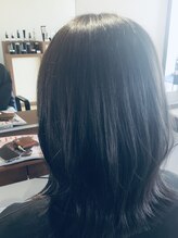 ラフヘアー(Luff hair) 外ハネミディアム