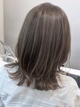 ネックス 表参道本店(nex) nex表参道明るい白髪染めナチュラルベージュ30代40代50代60代